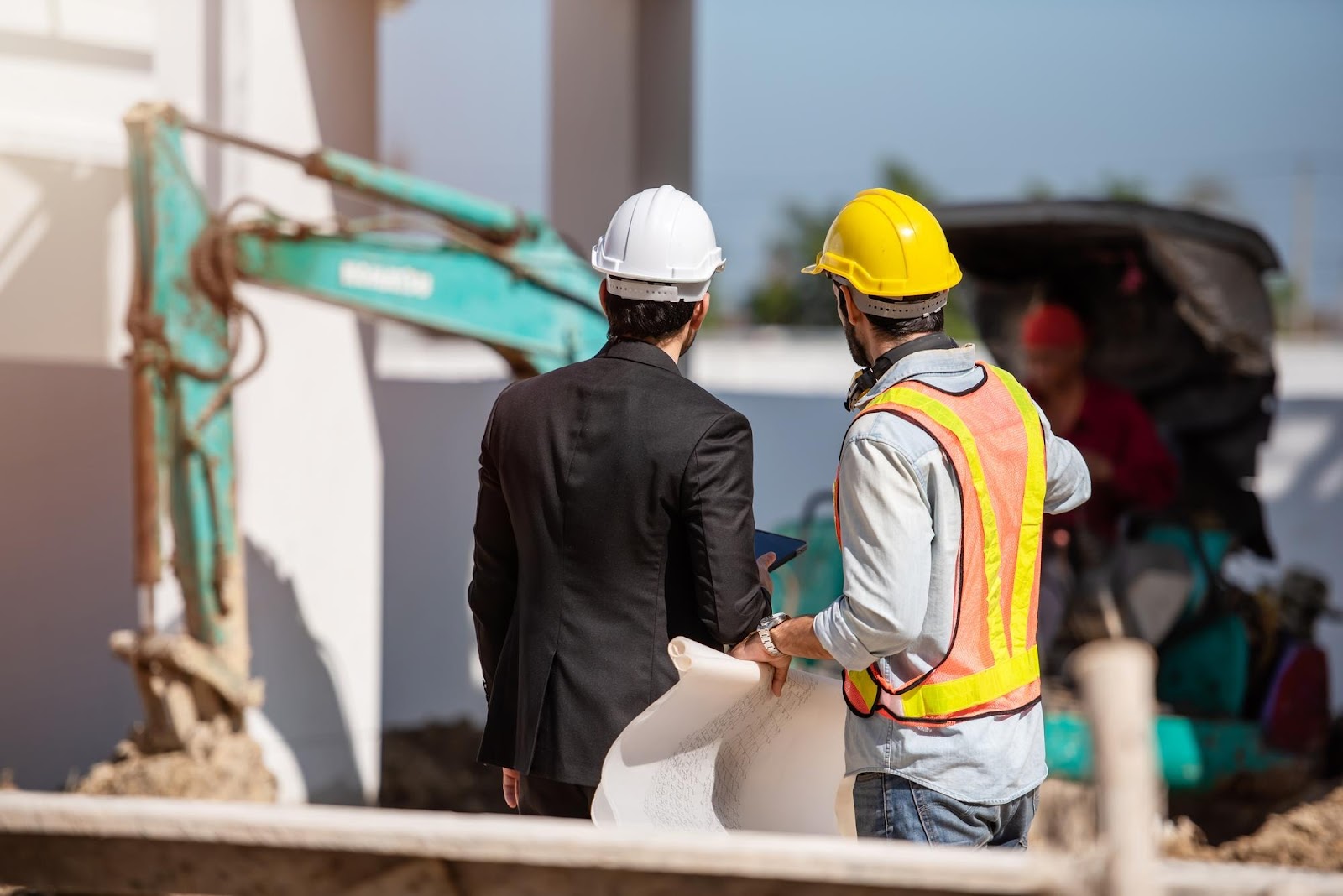construction worker and building permit expediter