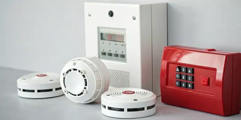 Fire alarm system components required for a successful fire alarm permit application.